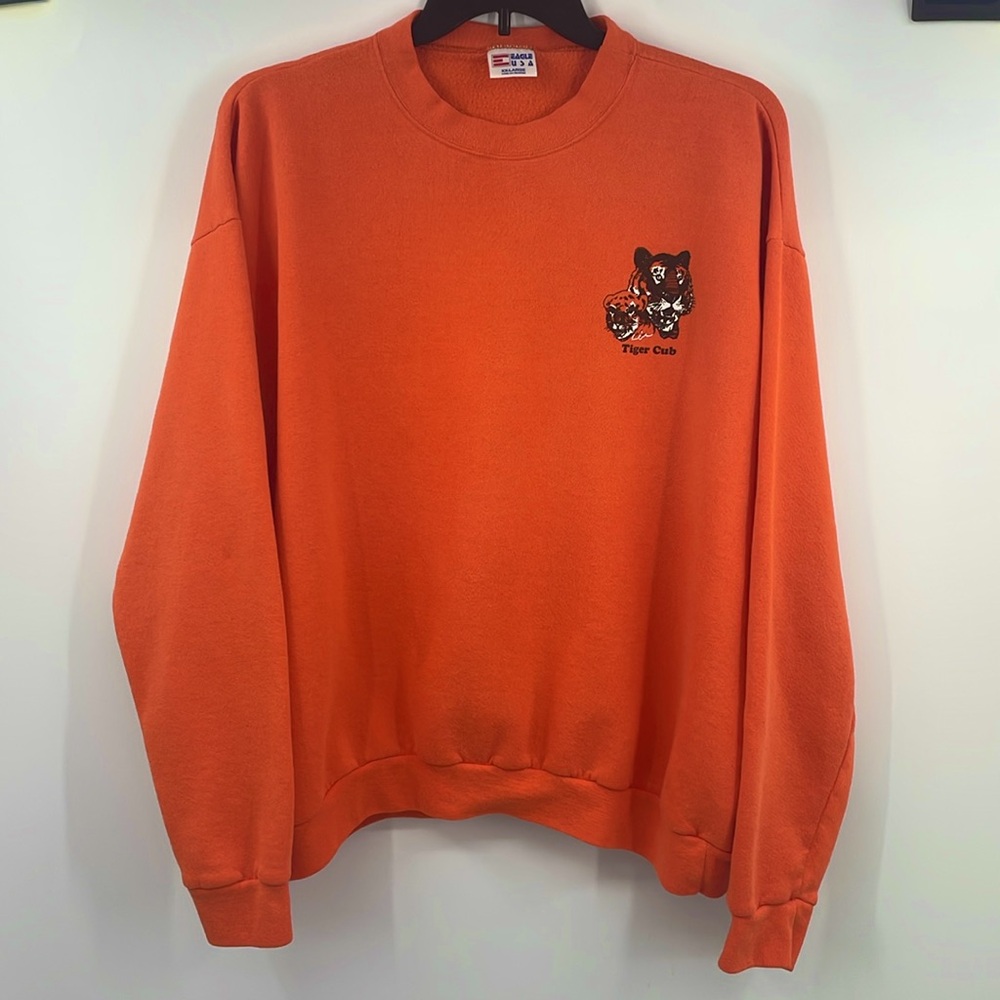 Vintage 90’s Tiger Cubs BSA Sweatshirt Eagle USA Cub Scouts of America Size XXL